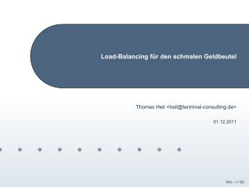 Load-Balancing für den schmalen Geldbeutel - Heinlein