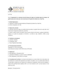Anunci adjudicacio web LIC11 36 neteja.pdf - Hospital Sant Pau