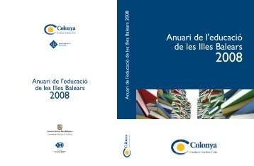 L'Anuari de l'Educació de les Illes Balears de 2008 - Colonya, Caixa ...