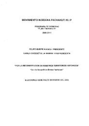 movimiento indígena pachakuti mip - Tribunal Supremo Electoral