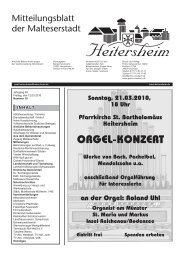 ORGEL-KONZERT - Heitersheim