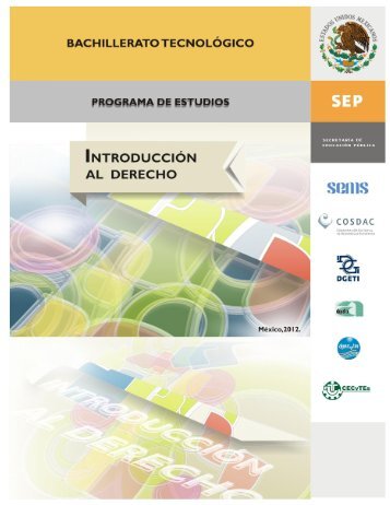programa de estudio - CoSDAc - Secretaría de Educación Pública