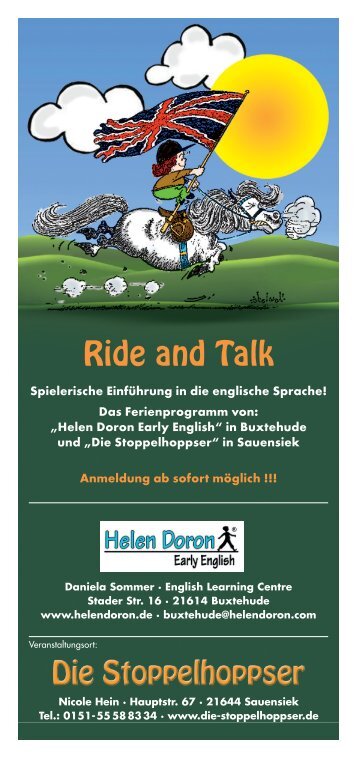 Ride and Talk - Helen Doron Early English
