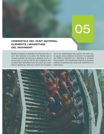 cinemàtica del punt material. elements i magnituds ... - McGraw-Hill