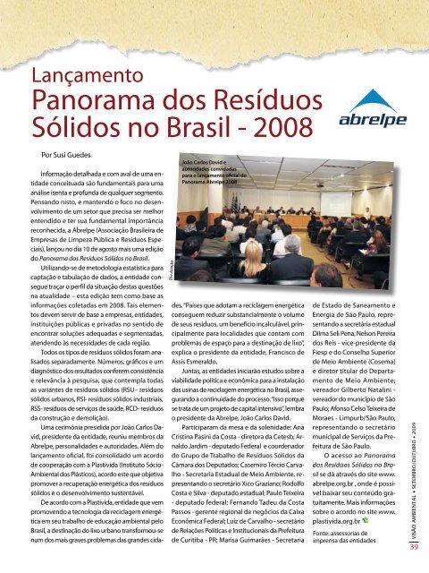 GESTÃO DE RESÍDUOS - Revista Visão Ambiental