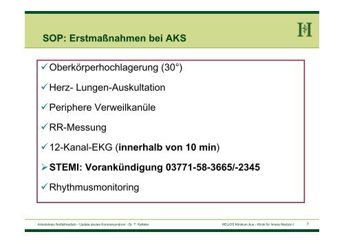 Download des Vortragsskriptes - HELIOS Kliniken GmbH