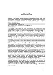 Acta 33 - Câmara Municipal de Valongo