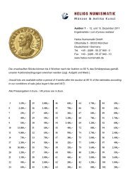 Auktion 7 - Helios Numismatik GmbH
