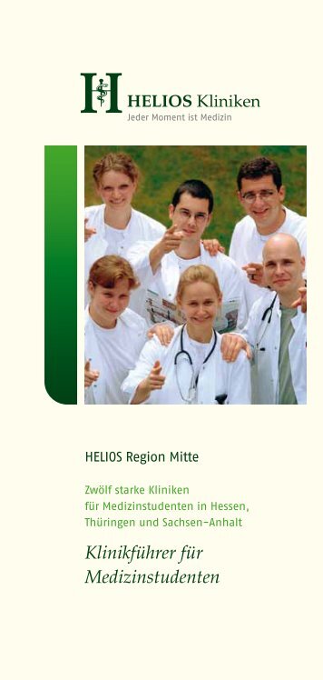 Klinikführer für Medizinstudenten - HELIOS Kliniken GmbH