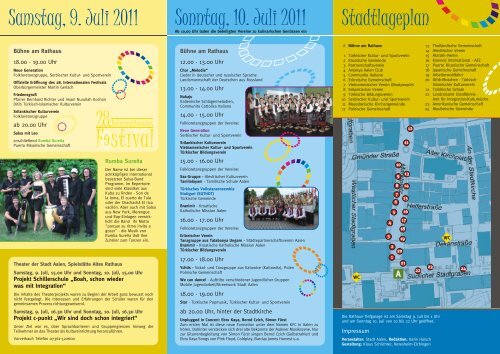 Flyer 28. Internationales Festival (pdf, 483 KB) - Stadt Aalen