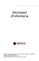 Diccionari d'infermeria - Associació Catalana d'Infermeria