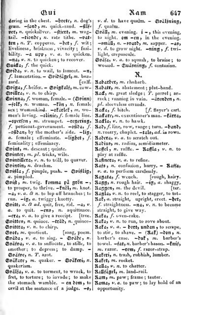 A new pocket dictionary of the English and Swedish languages