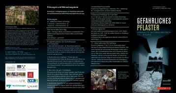 Flyer "Gefährliches Pflaster" (pdf, 1,1 MB) - Museen in Aalen