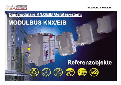 Referenzobjekte MODULBUS KNX/EIB - Hensel