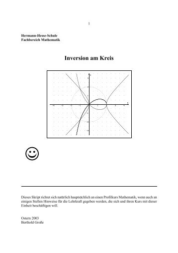 Inversion am Kreis - Herder-Gymnasium Berlin