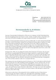 the History (PDF) - Herrmannsdorfer Landwerkstätten