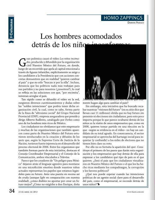 descargar la versión pdf - Revista Buzos