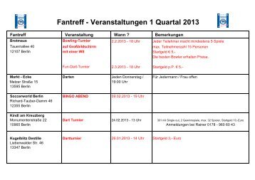 Ab dem 1. Quartal - Hertha BSC