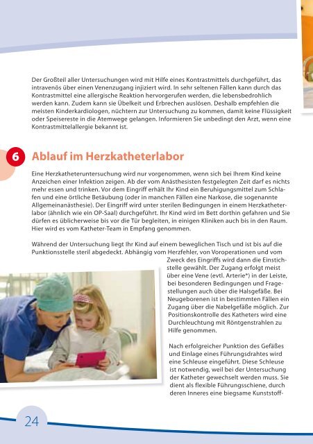 Leitfaden Herzkatheter bei Kindern - Herz-Kinder-Hilfe Hamburg eV