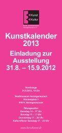 Einladung zur Ausstellung - Kunst- und Kulturverein ...