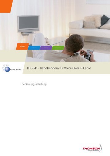 Anleitung VOIP Kabelmodem - Herzo Media