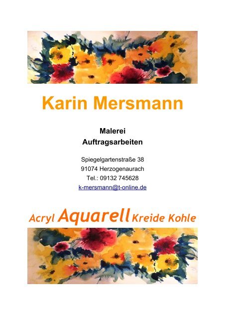 Karin Mersmann - Kunst- und Kulturverein Herzogenaurach eV