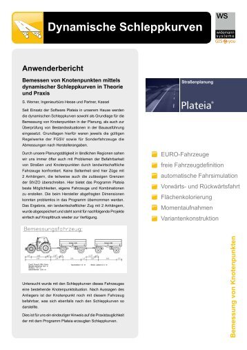 Dynamische Schleppkurven - Widemann Systeme GmbH