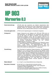 Marmorino 0,3 - Hessler Kalkwerke GmbH