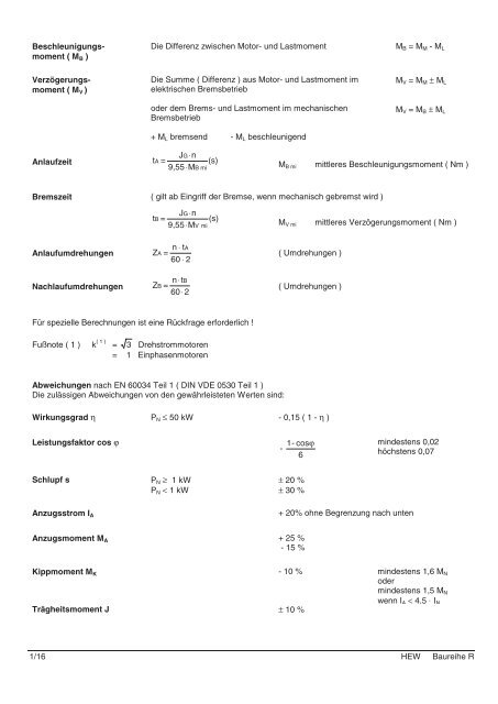 Katalog Baureihe R - Hew-hf.de