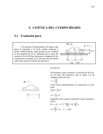 7.- Cinética del cuerpo rígido