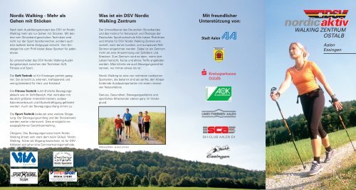 Infoflyer DSV Nordic Walking Zentrum Ostalb (pdf, 7 - Stadt Aalen