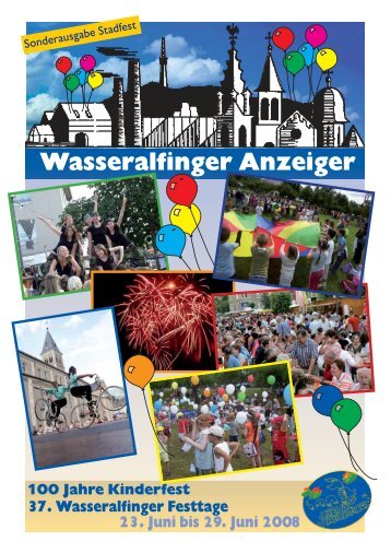 Wasseralfinger Anzeiger - Sonderausgabe zu ... - Stadt Aalen