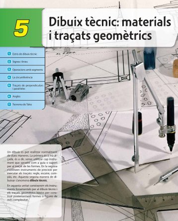 Dibuix tècnic: materials i traçats geomètrics - McGraw-Hill