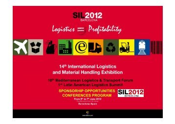 LOGISTICS SOLUTIONS FOR THE INDUSTRY - SIL
