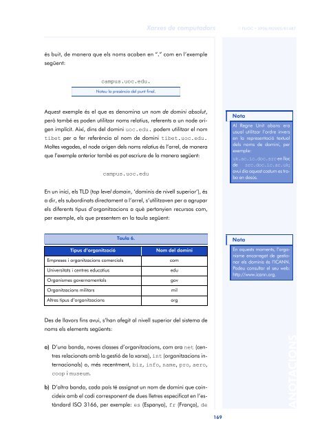 Xarxes de computadors - Universitat Oberta de Catalunya