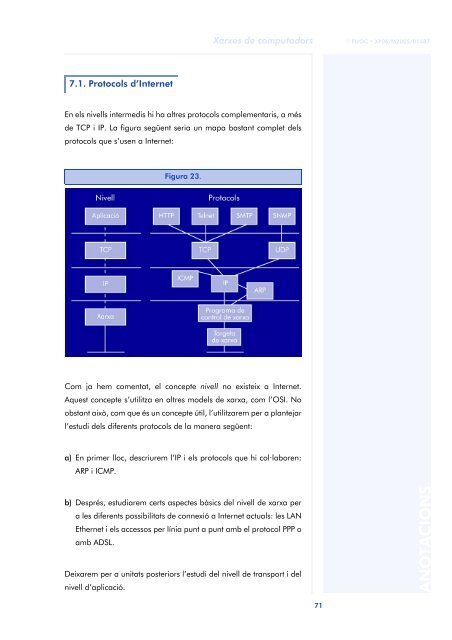 Xarxes de computadors - Universitat Oberta de Catalunya