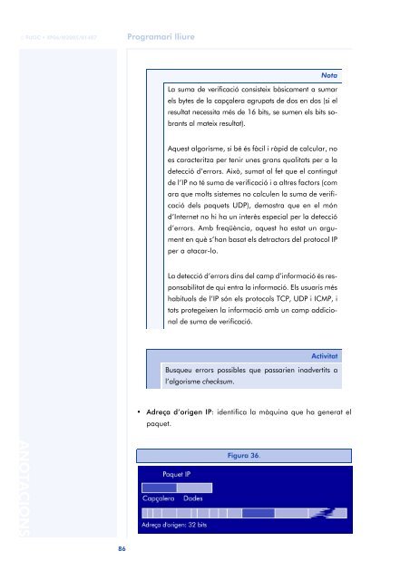 Xarxes de computadors - Universitat Oberta de Catalunya