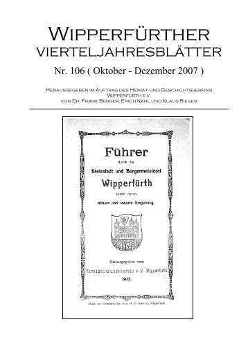 Vierteljahresblatt Nr. 106 (pdf-Datei) - Hgv-wipp.de