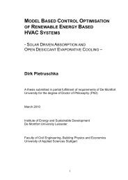 HVAC SYSTEMS - HFT Stuttgart