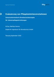 Evakuierung von Pflegeheimintensivstationen - hhpBerlin