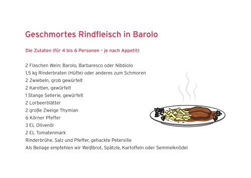 Geschmortes Rindfleisch in Barolo - hhpBerlin