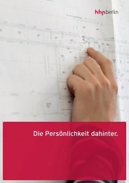 Die PersÃ¶nlichkeit dahinter. - hhpBerlin