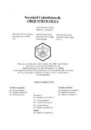 Sociedad Colombiana de ORQUIDEOLOGIA - Epidendra