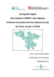 Cartografia digital dels hbitats CORINE i dels Hbitats d'Inte