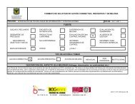 Formato De Solicitud De Accion Correctiva Preventiva Y De Mejora