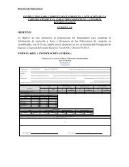 instructivo para completar el formato 3: situación de la cartera ...