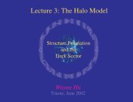 Lecture 3: The Halo Model - Wayne Hu's Tutorials