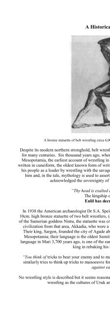 Belt Wrestling, the Oldest Sport - International Belt Wrestling ...