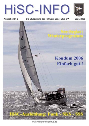 HiSC-Info 3 /2006 - Hiltruper-Segel-Club e.V.
