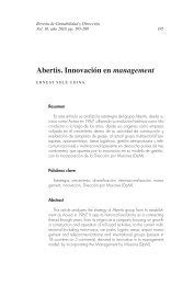 Abertis. Innovación en management